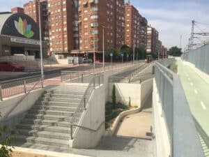 Accesos desde calle Guipúzcoa