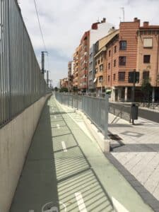 Carril bici calle Estación (2)
